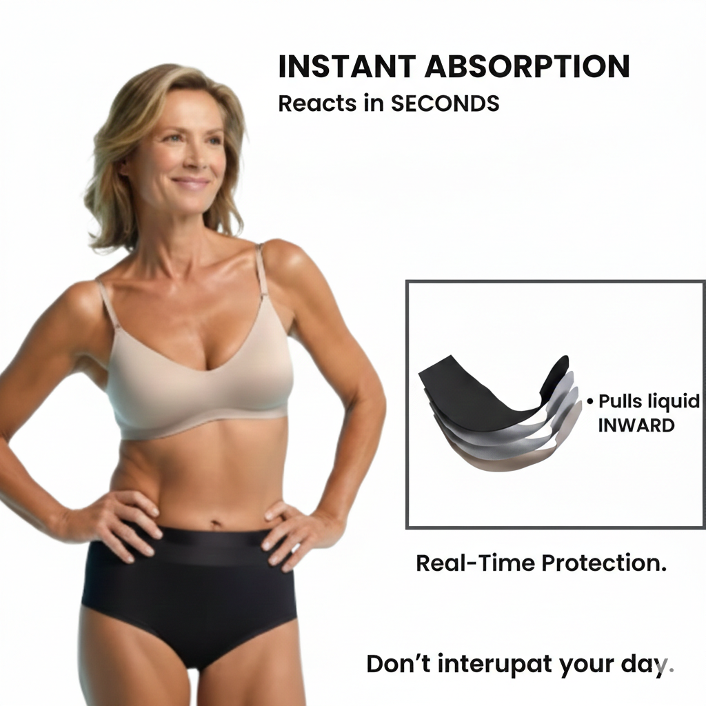Leakless™ Absorbent Underwear [Stay Dry, Feel Secure]