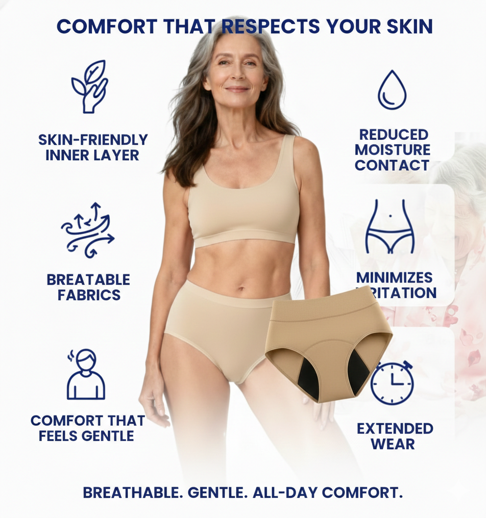 Leakless™ Absorbent Underwear [Stay Dry, Feel Secure]