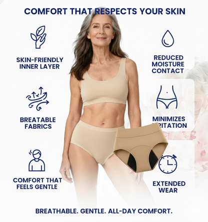 Leakless™ Absorbent Underwear [Stay Dry, Feel Secure]