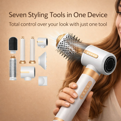 QuickStyle™ 7-in-1 Hair Dryer [Faster Styling, Less Time in the Mirror]