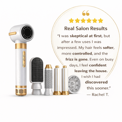 QuickStyle™ 7-in-1 Hair Dryer [Faster Styling, Less Time in the Mirror]